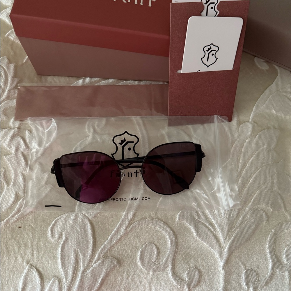 Front Brand Korean  Eyewear ECLIPSE Black Lens